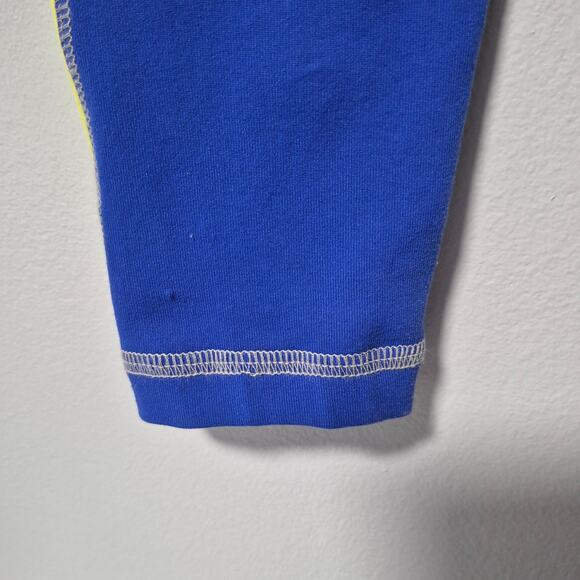 Sofibella Confidence Collection Womens Medium Legging Blue Yellow Small - Medium - Picture 4 of 13